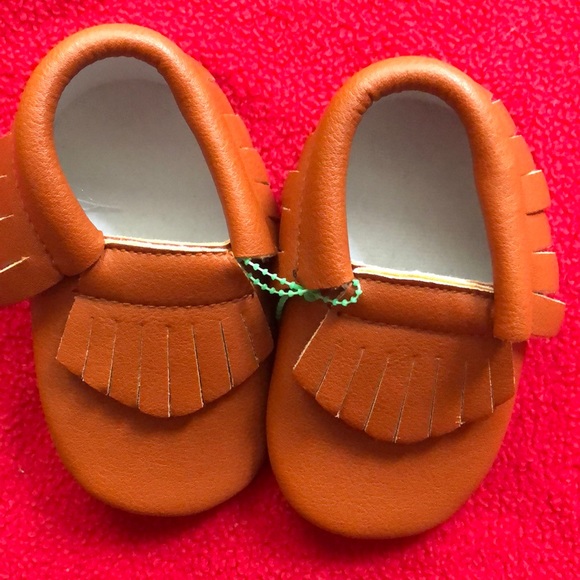 Brown leather Moccasins - Picture 3 of 3